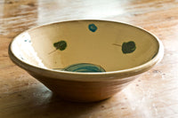 Hand-Painted Ceramic Serving Bowl by Hans Fischer