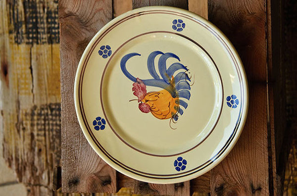 Hand-Painted Rustic dish