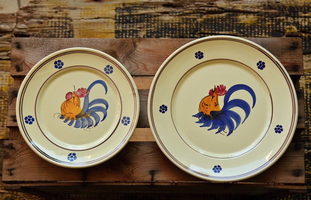 Gallo - Hand-Painted Rustic Dinner Set