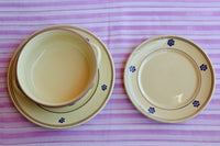 Hand-Painted Rustic-Chic Dinner Set