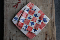 Quadrati Hand-Painted square side and dinner plates