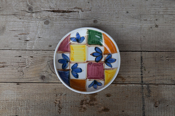 Hand-Painted Ceramic Soup & Pasta Bowl