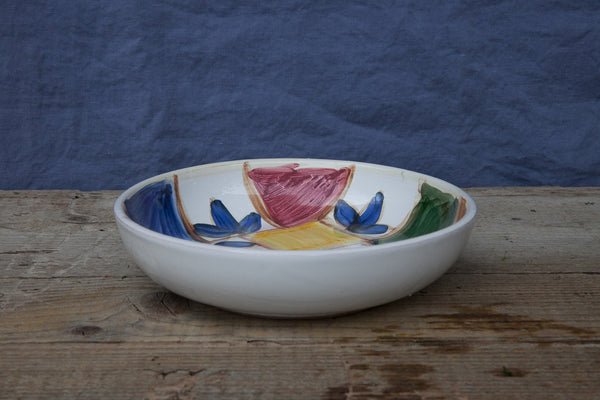 Hand-Painted Ceramic Soup & Pasta Bowl