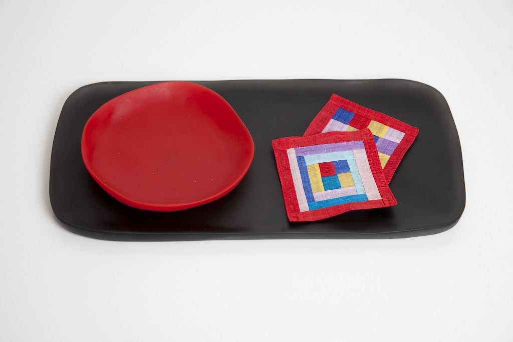 Futuristic Resin Serving Tray by Tina Frey Designs 