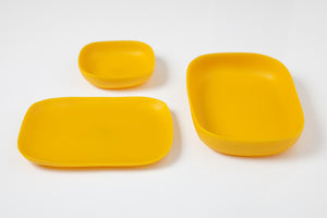 Jelli Belli - Set da portata in resina fatto a mano in 3 pezzi
