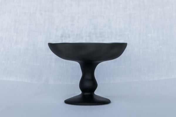 Hanmdade Resin Pedestal Bowl by Tina Frey, resin pedestal bowl, unique pedestal bowl,