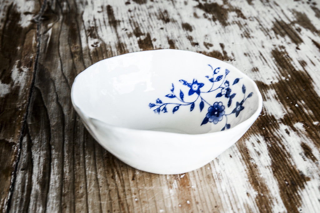 Handmade Decorated Porcelain Bowl