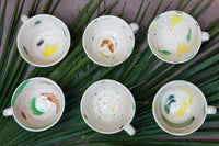 Graffiti - Artistic Ceramic Breakfast set