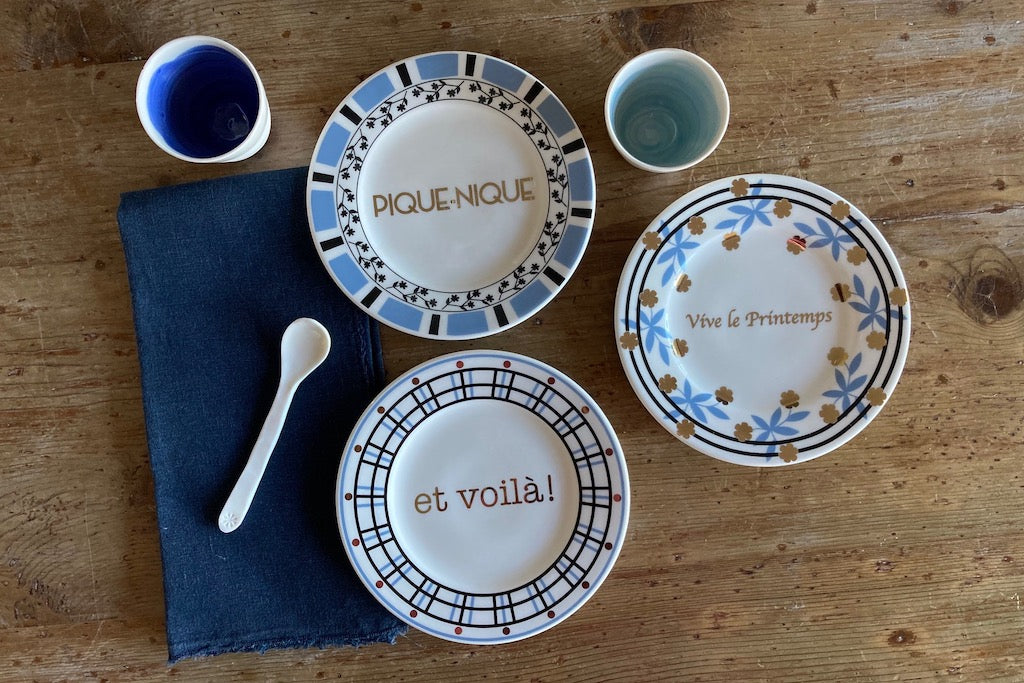 Paris - Porcelain plates