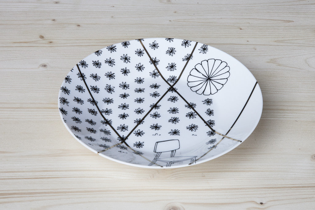 Ritmo Urbano - Trendy Porcelain Side Plates