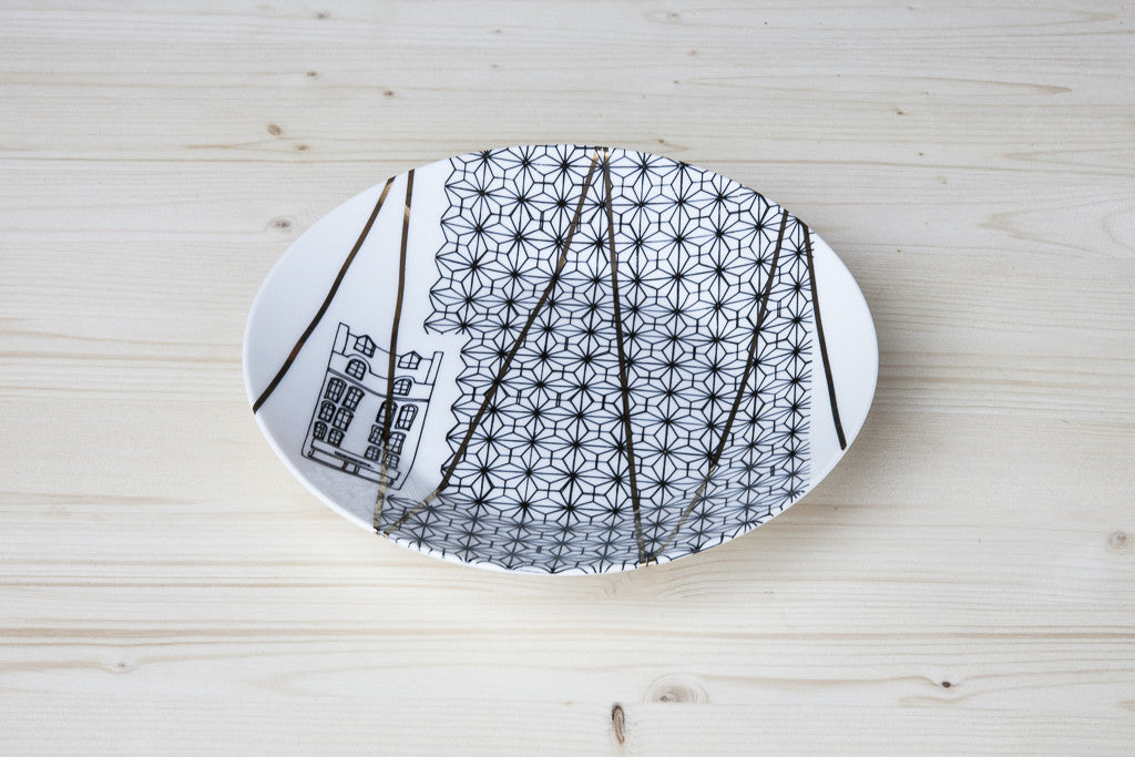 Ritmo Urbano - Trendy Porcelain Side Plates