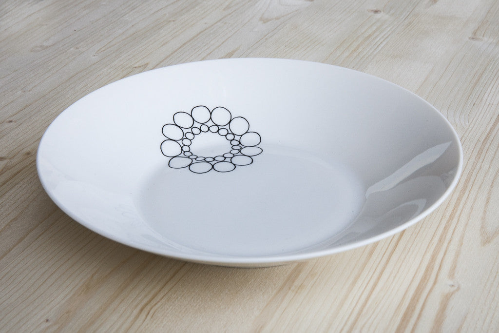 Trendy Porcelain Soup & Pasta Bowl