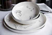 Aquatico Cartoon Wildlife Dinnerware Set by arGYla