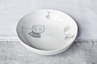 Handmade Ceramic Dinner Plate, designer dinnerware