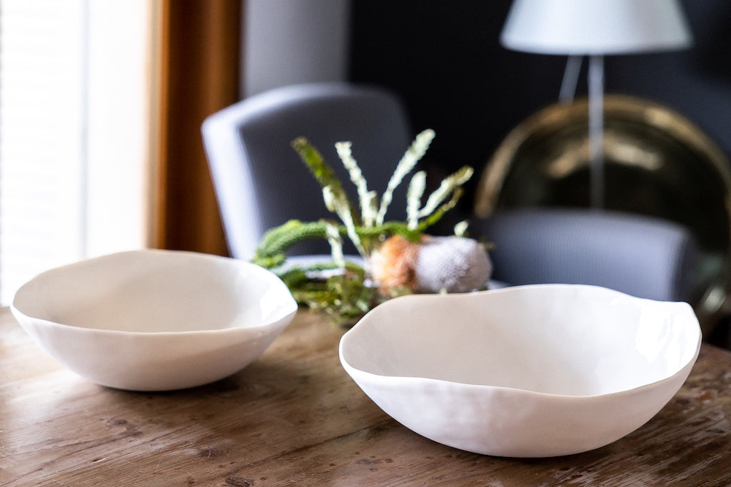 Luna - Handmade Porcelain serveware