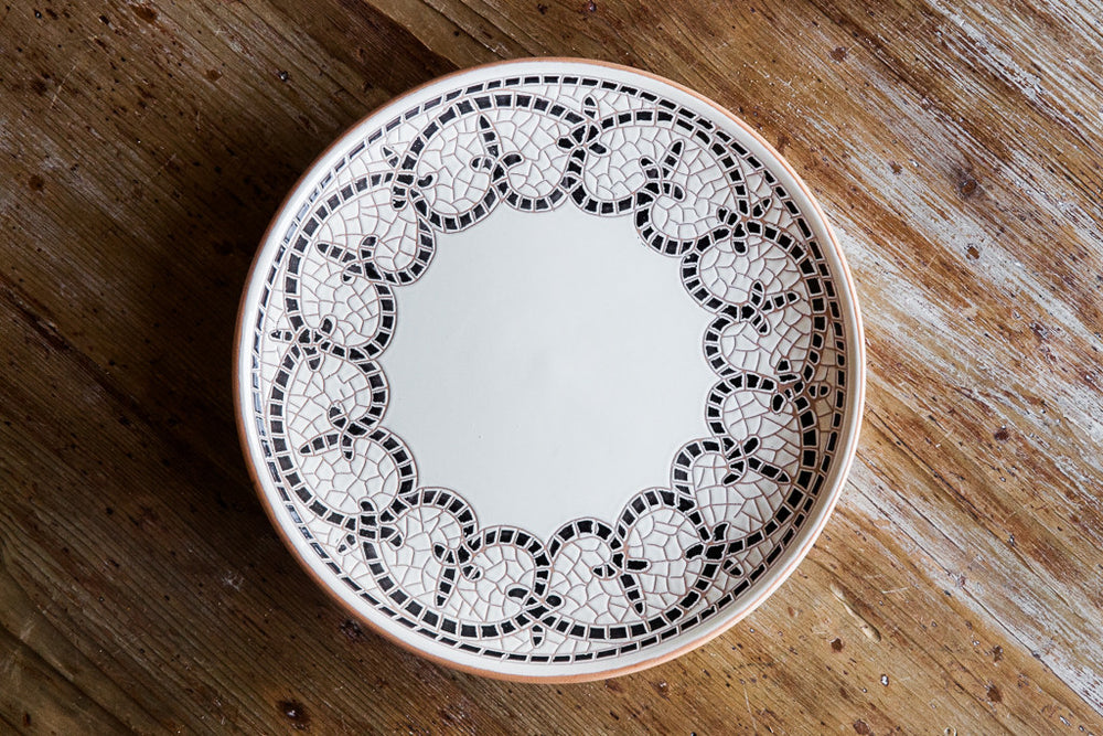 Hand-Painted Decorated Plates Made in Italy