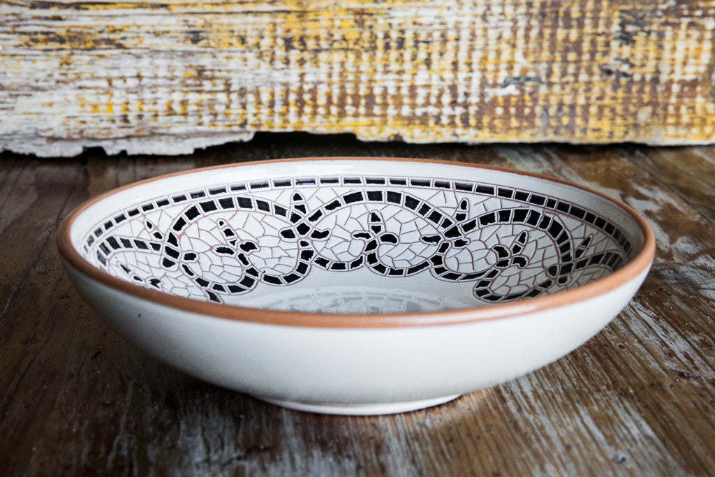 Hand-Painted Soup & Pasta Bowl Made in Italy