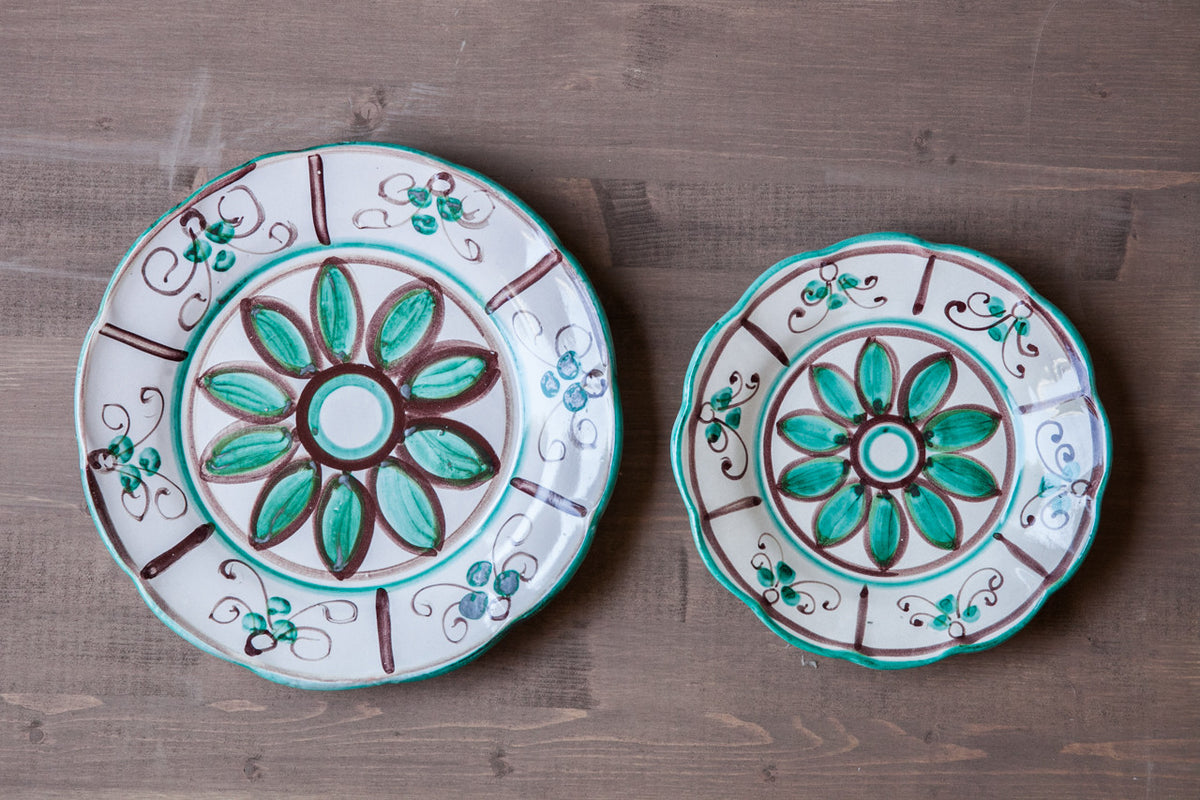 Papa - Hand-Painted Ceramic Dinner Set