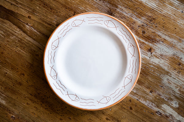 Handmade Ceramic Side Plate Made in Italy