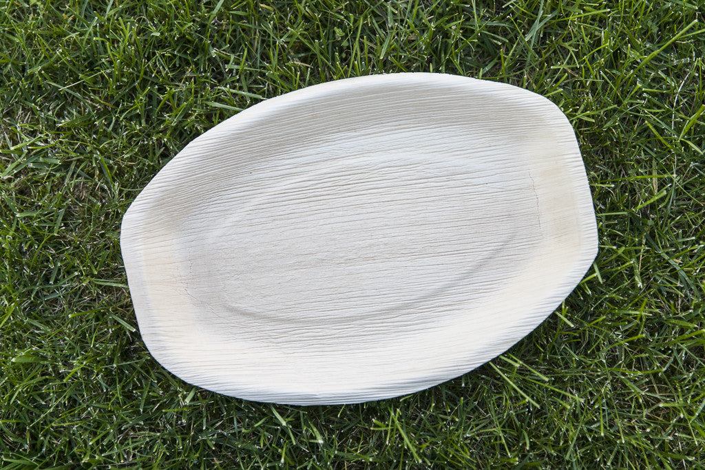 ECO - Palm Leaves Geometric Plates