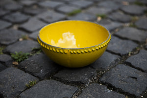 Handmade Colorful Ceramic Bowl Made in Italy