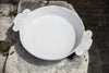 Rustic-Chic Ceramic Serving Bowl Handmade in Italy