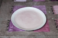 Porcelain Dinner Plate with Watercolor Effect, porcelain dish