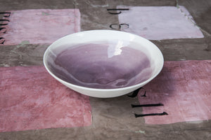 Porcelain Side Bowl with Watercolor Effect, Porcelain dinnerware set
