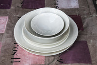 3-Piece Porcelain Dinner Set with Watercolor Effect, Porcelain set