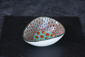 Hand-Painted Mango-Shaped Bowl