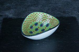 Hand-Painted Mango-Shaped Bowl