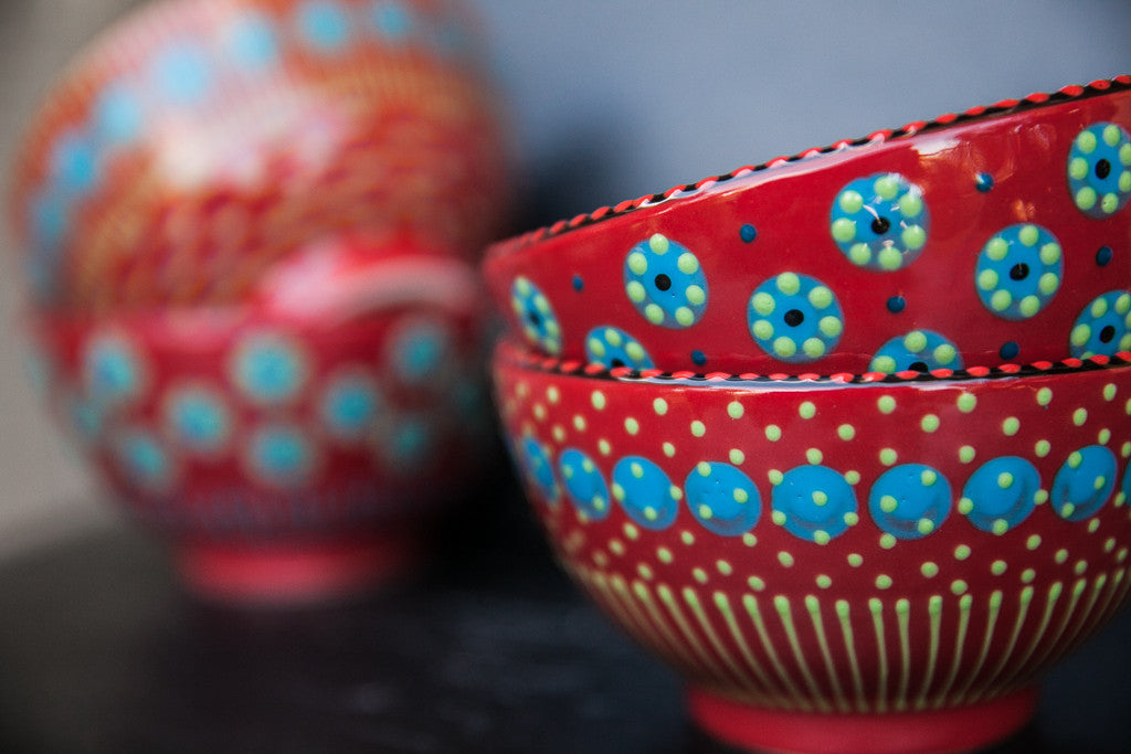 Etnico - African Inspired Ceramic Side Bowls