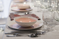 Acquarello - Elegant handmade porcelain dinner set