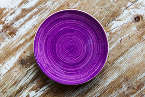 Handmade Colorful Ceramic Plate Made in Italy