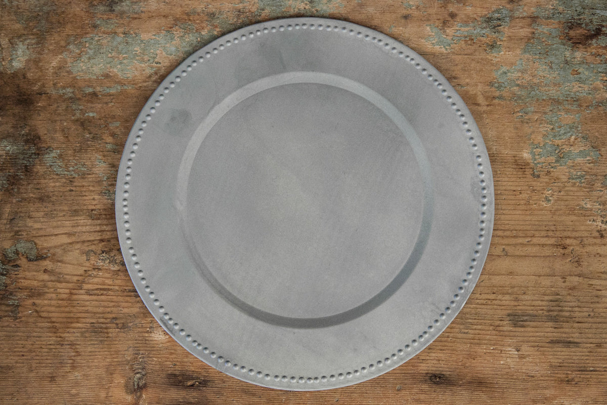 Sottopiatto - Tin Platter and Tray