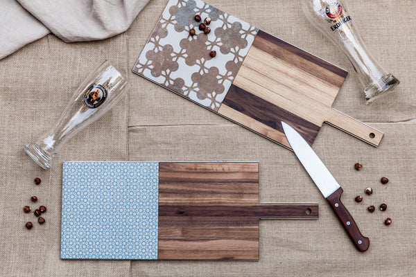 Mezzo Mezzo - Wood&Gres Cheese and Chopping Board