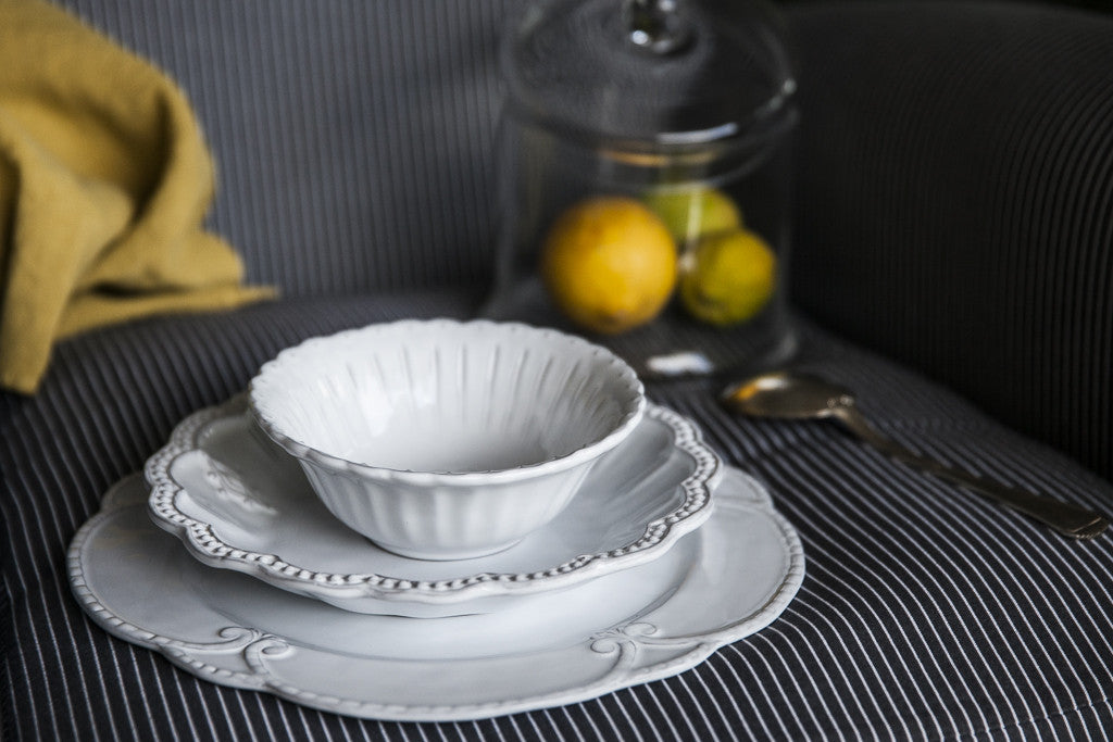 Barocco - Vintage Style Ceramic Dinner Set