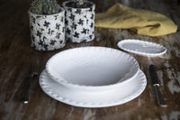 Ricamo - Elegant Ceramic Side Tray