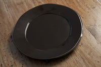 Handmade Chocolate Color Ceramic Charger Plate