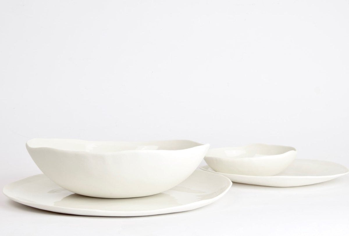Luna - Handmade Porcelain dinner set