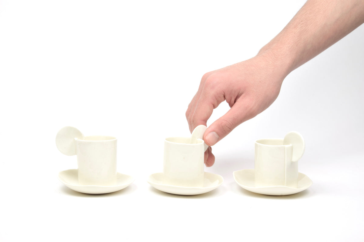 Luna - Handmade Porcelain Tea & Coffee set