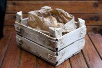 Handmade White Porcelain Bread Basket